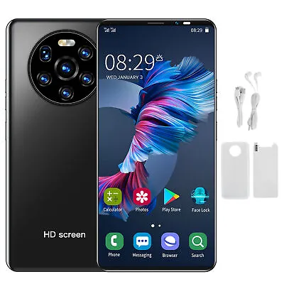 5.8  New Unlocked Cell Phone For 4.4.2 Smartphone Dual SIM Super Cheap 4+16GB • $56.99