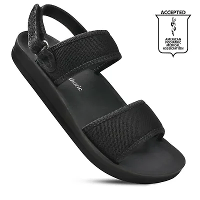 Aerothotic Comfortable Arch Supportive Adjustable Back Strap Sandals For Women • $36.99