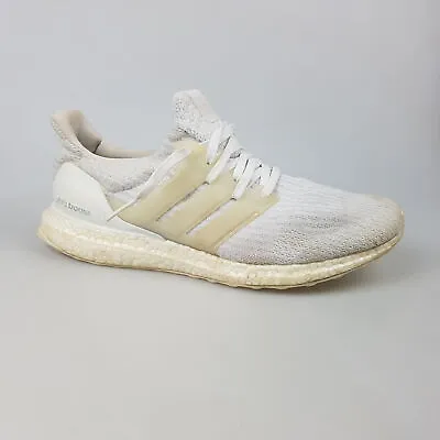 $64.99 • Buy Men's ADIDAS 'Ultra Boost 3.0' Sz 9.5 US Runners Shoes White | 3+ Extra 10% Off
