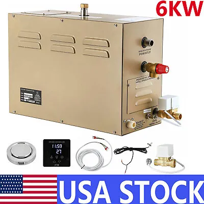6KW Commercial Self-Draining Steam Generator Shower System Bath With Controller • $529.99