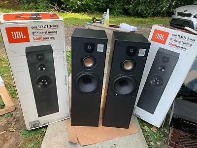 JBL TLX171 Vintage 3 Way Loud Floor Tower Speakers System 34  No Covers USA Made • $152