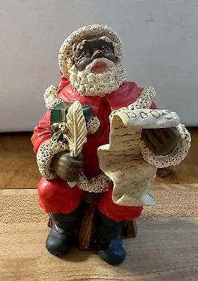 African American Black Santa Claus Midwest Of Cannon Falls Figurine 4  • $14.95