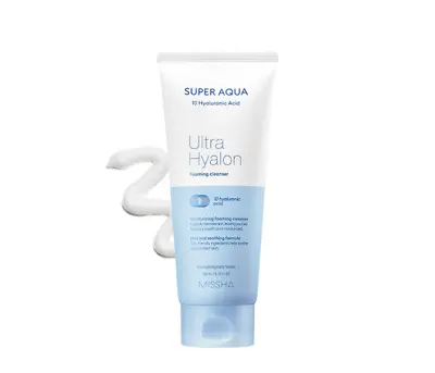 Missha Super Aqua Ultra Hyalon Cleansing Cream 200ml Makeup Cleanser  K-Beauty • $18