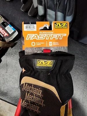 MECHANIX WEAR Mens DuraHide Leather FastFit Leather Gloves Large • $21.99