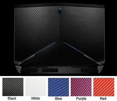 Laptop Carbon Leather Stikcer Cover Skin For Alienware 13 R2 M13X 2015 Release • $15.35