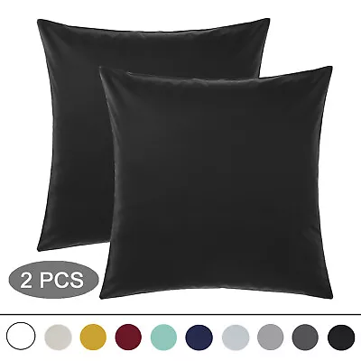 2pcs European Pillowcases 1000TC Ultra Soft 65x65cm Continental Pillowcases • $19.95