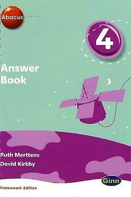 Abacus Evolve Year 4/P5 Answer Book Framework Edition By Not Available... • £2.10