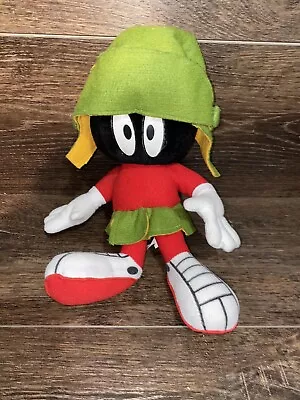 Vintage 1997 Looney Tunes Marvin The Martian Plush 14” Play By Play Stuffed • $8.99