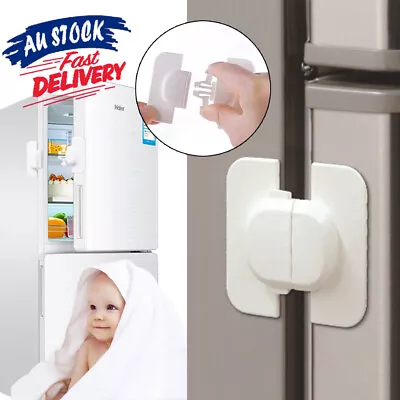 $6.55 • Buy Baby Drawer Child AU Cupboard Door Cabinet Kid Pet Proof Safety Fridge Lock