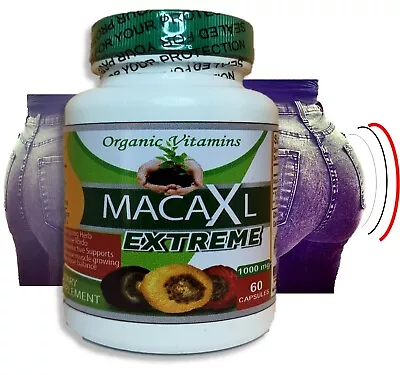 Maca Root Powder Capsule For Woman Red Black Yellow Bigger Butt And Hips Booty • $12.99