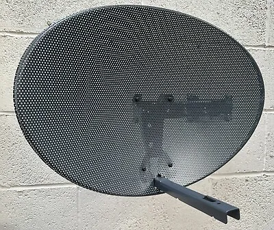 Zone 1 Satellite Dish 60cm HD UHD Freesat Sky HD New Boxed • £22