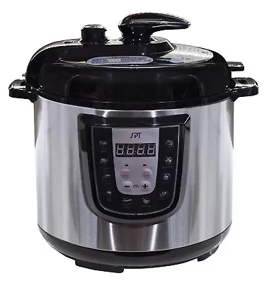 SPT EPC-14DA: 6-Quart Digital Stainless Steel Electric Pressure Cooker BLACK • $65.52