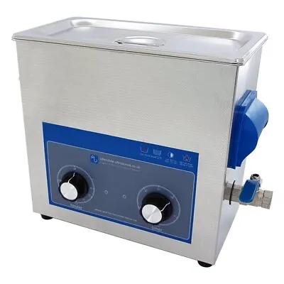 Professional Ultrasonic Cleaning Tanks Heated Bath Sonic Cleaner Timer 3 To 27L • £201.85