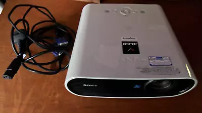 Sony 3 LCO Bright Era Data Projector VPL EX5 With Leads - WORKING • £49.99