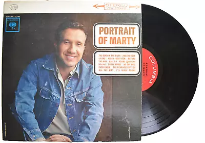 Marty Robbins Portrait Of Marty Vinyl Lp Record Cs 8655 Country Folk 1962- • $6