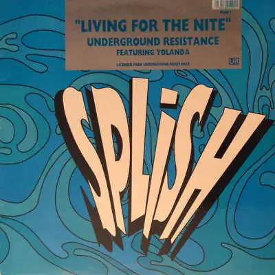 Underground Resistance Featuring Yolanda Reynolds - Living For The Nite (Vinyl) • £8.75