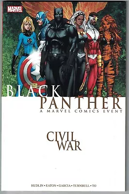 CIVIL WAR BLACK PANTHER TP TPB $19.99srp Michael Turner Storm #19-25 2016 NEW NM • $15.49