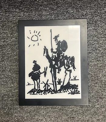 Vintage Pablo Picasso Lithograph On White Lucite Collectors Guild ?  1960s • $199.99