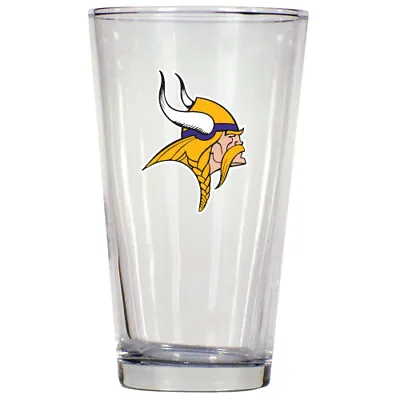 Minnesota Vikings NFL Pint Glass 16 Oz (Item# 5040) • $8.95