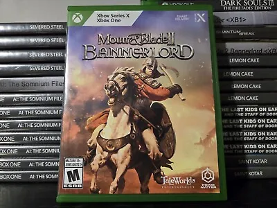 Mount & Blade 2: Bannerlord CIB Xbox One & Xbox Series X • $29.84