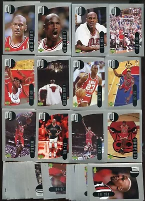 Look 100 Lot 1998 Upper Deck Mj Collection Michael Jordan Stickers Bulls 98 • $23.23