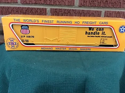 Vintage Mehano HO 50' BOXCAR Union Pacific UP 168170  RTR  MIB • $9.99