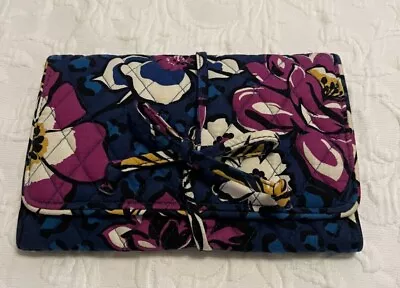 Vera Bradley  Jewelry Organizer Iinn Blue/purple/white/yellow Tapestry • $5.95