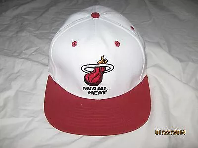 Miami Heat Adidas Snapback Hat One Size Fits All NBA Champions Lebron • $27