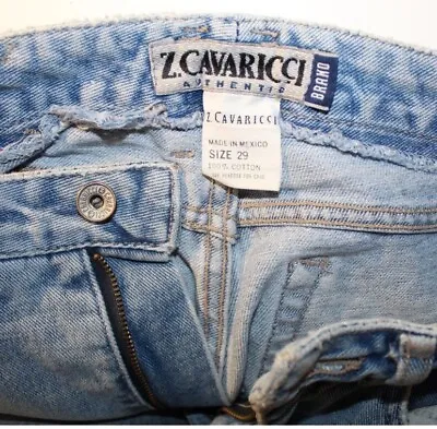 90’s Friends Rachel Green  Jeans 100% Cotton Vintage Z. Cavaricci Jeans Size 29 • $20