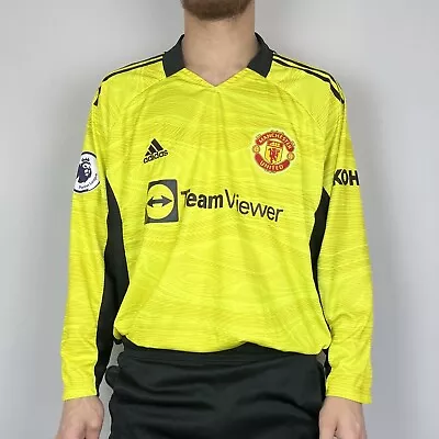 Adidas Manchester United 2021-22  GK Shirt Men 2XL • £35