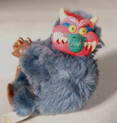 Vintage My Pet Monster Mini Topper Hugger Clip On Plush Amtoy 1986 Excellent • $84.99