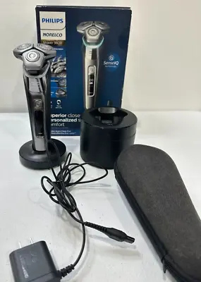 Philips Norelco 9800 Rechargeable Wet & Dry Electric Shaver Quick Clean S9987/85 • $90