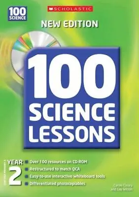 100 Science Lessons For Year 2 With CDRom Carole Creary Gay Wilson Good Condi • £3.50