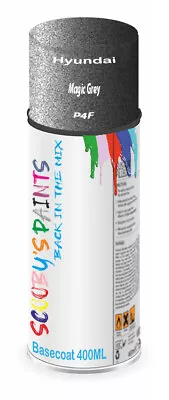 For Hyundai Aerosol Spray Paint Magic Grey Code P4F Car Can Scratch Fix Repair • £16.99