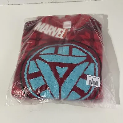 $39.95 • Buy NEW Marvel Ironman Holiday Ugly Christmas Sweater Unisex Adult  Size XS