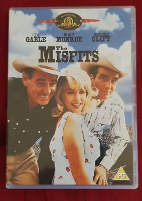 The Misfits (DVD) Marilyn Monroe & Clark Gable Classic. Region 2 And Like New. • $4.99