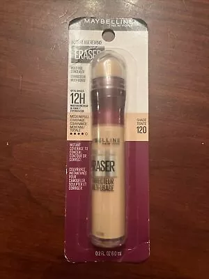 Maybelline Instant Age Rewind #120 SHADE Eraser Multi-Use Concealer 0.2 Oz. • $10