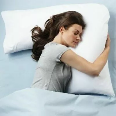 V-Shape Orthopedic Pillow Shoulder Pain Comfort Bed Pregnancy Support Cushion • £10.95