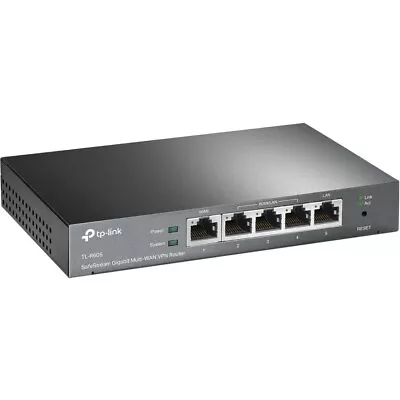 TP-Link ER605 - Multi-WAN Wired VPN Router - Limited Lifetime Warranty (tlr605) • $72.30