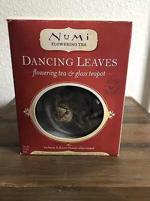 Numi Flowering Tea Dancing Leaves Flowering Tea & Glass Teapot Gift Set • $29.99