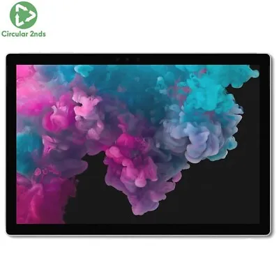 Microsoft Surface Pro 6 I5-8250U 8GB RAM 256GB SSD Platinum Touch Screen Tablet • $549