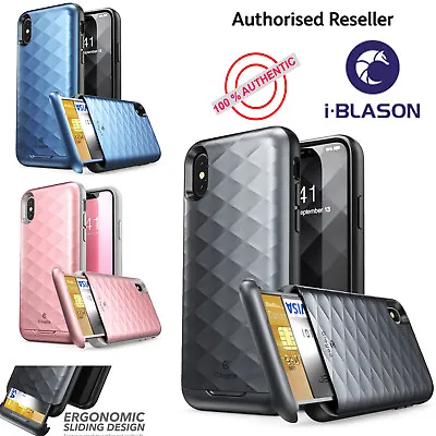 $39.99 • Buy IPhone X Case, I-Blason Argos Card Holder Case Cover For Apple IPhone X