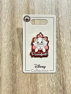 New Disney Pin Marie Aristocats Kitten Cat PURRRFECT +Map 2023 Disneyland • $10