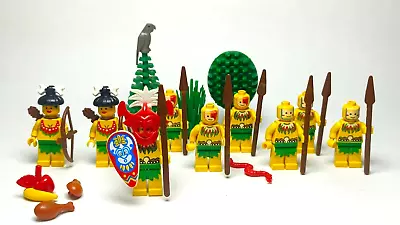 LEGO Mixed Lot 9x Pirates Islanders Minifigures Minifigs With Accessories • $51