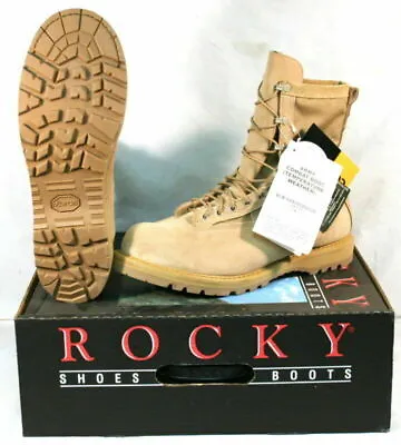 Rocky Made In USA Military Army Desert Goretex GTX 790G Combat Flight Boots 14 R • $59.95