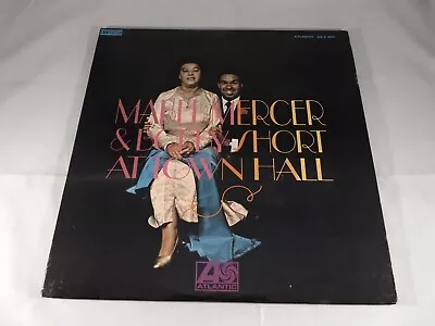 Mabel Mercer & Bobby Short At Town Hall 1969 Atlantic SD 2-604 Vinyl 2X LP Album • $9.99