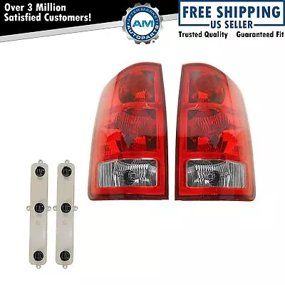 Tail Lights Taillamps Left+Right Pair Set For 2002-2006 Dodge Ram 1500 2500 3500 • $56.89