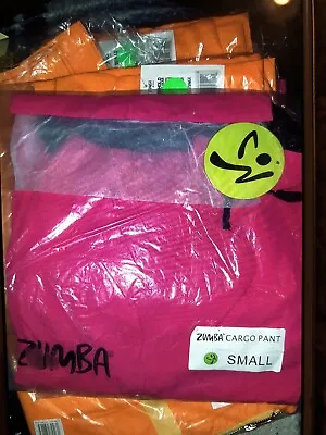 Zumba Wonder Cargo Trousers. Size Small 8-10 Bright Pink. • £8.99