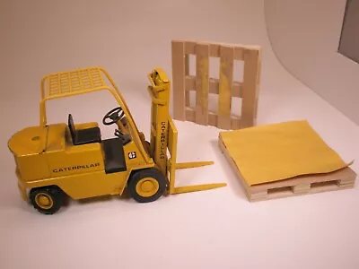 JOAL #215 Miniaturas Caterpillar Fork Lift Model Replica Made In Spain • $62.49