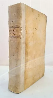 1670 VELLUM BOUND BIBLE COMMENTARY COMMENTARII In ECCLESIASTEN FOLIO Antique  • $357